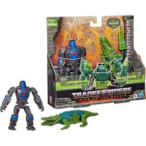 Transformers Rise of the Beasts Alliance Optimus Primal & Skullcruncher Hasbro